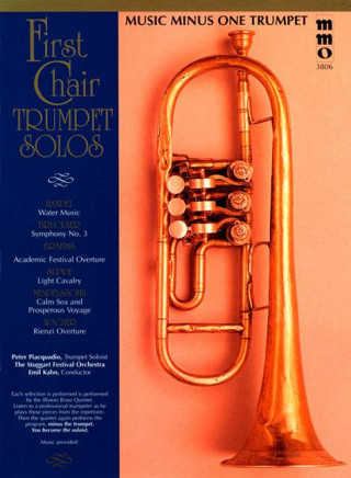 Carte First Chair Trumpet Solos with Orchestral Accompaniment Hal Leonard Publishing Corporation