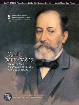 Kniha Saint-Saens - Concerto No. 2 in G Minor, Op. 22: Piano Play-Along Camille Saint-Saens