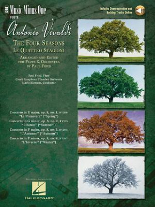 Kniha Vivaldi: The Four Seasons for Flute Antonio Vivaldi