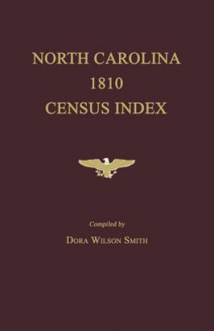 Kniha North Carolina 1810 Census Index Dora Wilson Smith