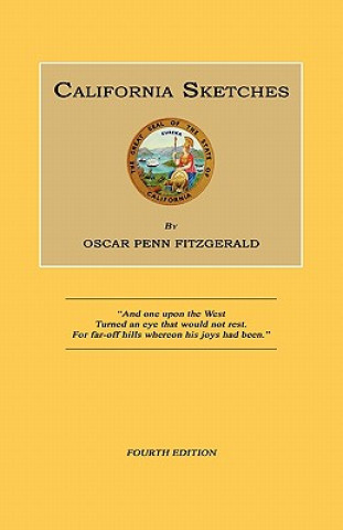 Kniha California Sketches Oscar Penn Fitzgerald