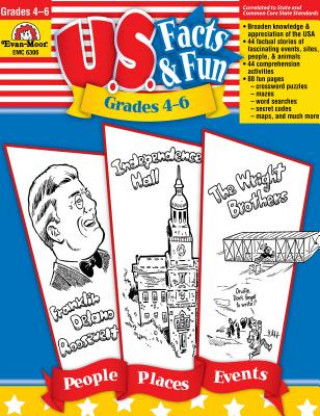 Carte U.S. Facts & Fun, Grades 4-6 Joanne Mattern