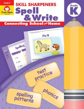 Carte Spell & Write, Grade K Evan-Moor Educational Publishers