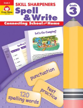 Carte Skill Sharpeners Spell & Write, Grade 3 Evan-Moor Educational Publishers