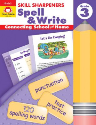 Book Skill Sharpeners Spell & Write, Grade 3 Evan-Moor Educational Publishers