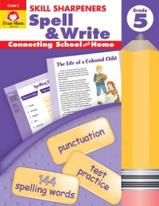 Carte Spell & Write, Grade 5 Evan-Moor Educational Publishers