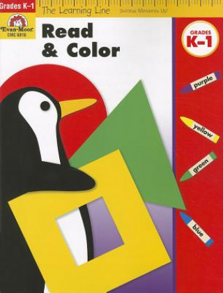 Kniha Read & Color, Grades K-1 Evan-Moor Educational Publishers