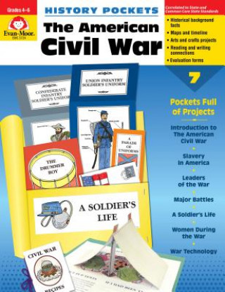Könyv History Pockets: The American Civil War Evan-Moor Educational Publishers
