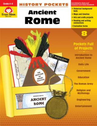 Kniha History Pockets: Ancient Rome Evan-Moor Educational Publishers