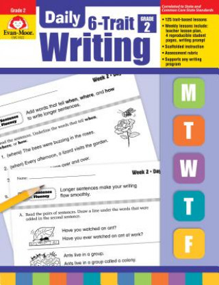 Carte Daily 6-Trait Writing, Grade 2 Barbara Allman