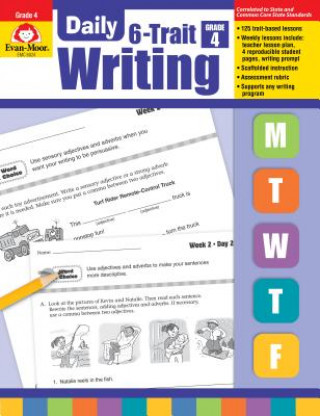 Книга Daily 6-Trait Writing, Grade 4 Evan-Moor Educational Publishers