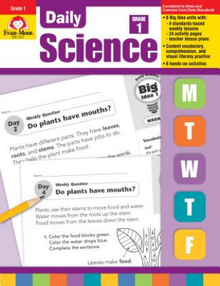 Carte Daily Science Grade 1 Evan-Moor Educational Publishers
