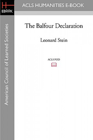 Knjiga The Balfour Declaration Leonard Stein