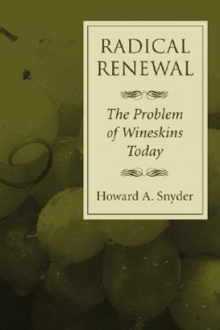 Kniha Radical Renewal Howard A Snyder