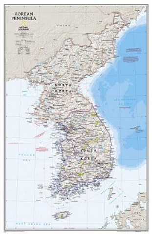 Kniha Korean Peninsula Classic National Geographic Maps - Reference