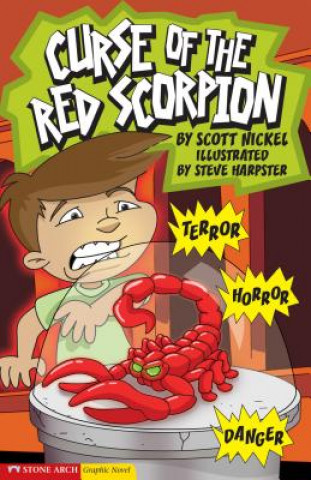 Kniha Curse of the Red Scorpion Scott Nickel