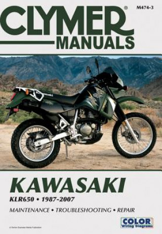 Kniha Kawasaki KLR650 1987-2007 James Grooms