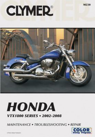 Книга Clymer Honda VTx1800 Series 2002- James Grooms