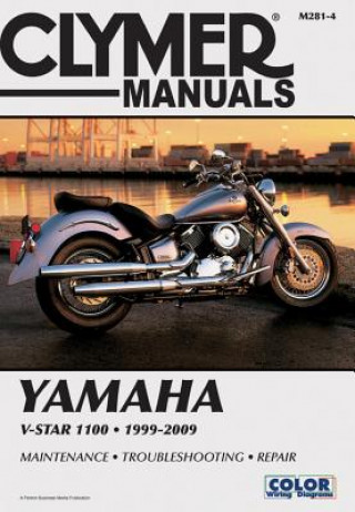 Kniha Clymer Yamaha V-Star 1100 Steven Thomas