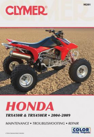 Книга Honda TRX450R And TRX450Er 2004- Ron Wright