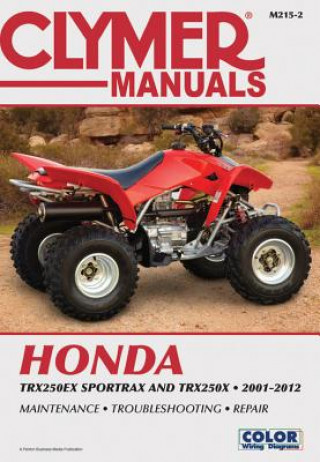 Kniha Clymer Manuals Honda: TRX250EX, SPORTRAX/TRX250X 2001-2012 Jon Engleman