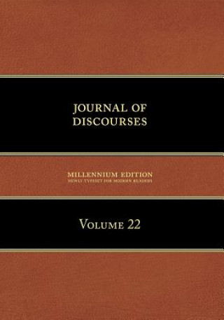 Carte Journal of Discourses, Volume 22 Brigham Young
