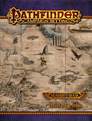 Joc / Jucărie Pathfinder Campaign Setting: Mummy's Mask Poster Map Folio Paizo Publishing