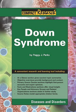 Kniha Down Syndrome Peggy J. Parks