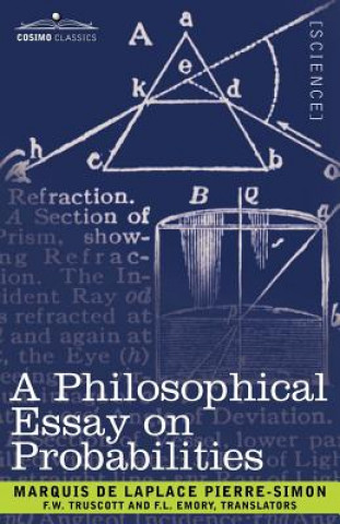 Libro A Philosophical Essay on Probabilities Pierre Simon Marquis De Laplace