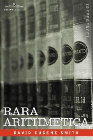 Libro Rara Arithmetica David Eugene Smith