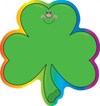 Carte Shamrocks Cut-Outs Carson-Dellosa Publishing