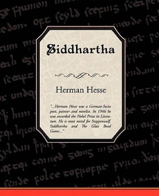 Kniha Siddhartha Hermann Hesse