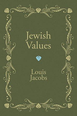 Książka Jewish Values Louis Jacobs