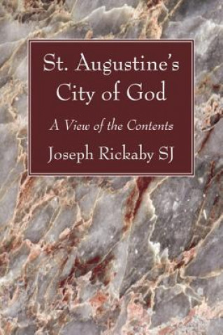 Kniha St. Augustine's City of God Joseph Rickaby