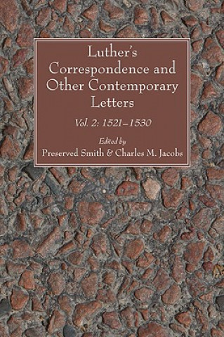 Kniha Luther's Correspondence and Other Contemporary Letters Preserved Smith