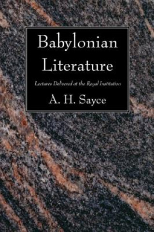 Kniha Babylonian Literature A. H. Sayce