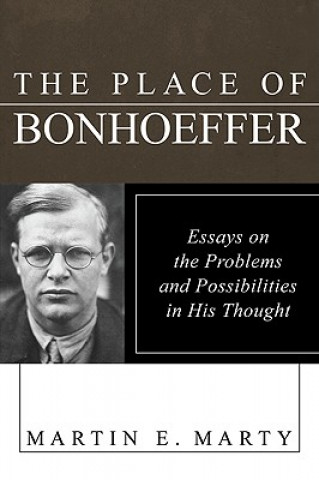 Kniha Place of Bonhoeffer Peter Berger