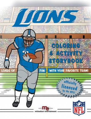 Książka Detroit Lions Coloring & Activity Storybook Brad M. Epstein