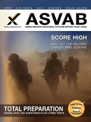 Knjiga ASVAB Armed Services Vocational Aptitude Battery Study Guide Sharon A. Wynne