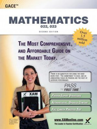 Könyv Gace Mathematics 022, 023 Teacher Certification Study Guide Test Prep Sharon A. Wynne