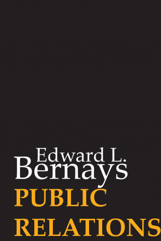 Книга Public Relations Edward L. Bernays