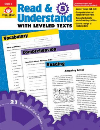 Carte Read & Understand with Leveled Texts, Grade 5 Delana Heidrich