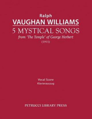 Книга 5 Mystical Songs Ralph Vaughan Williams