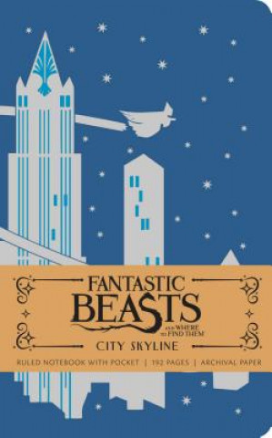 Книга Fantastic Beasts and Where to Find Them: City Skyline Hardcover Ruled Notebook Insight Editions