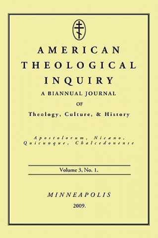 Книга American Theological Inquiry, Volume Three, Issue One Gannon Murphy