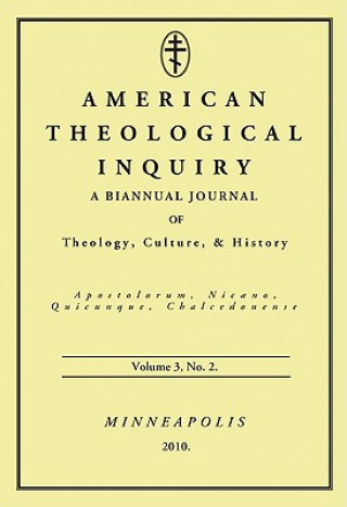 Carte American Theological Inquiry, Volume Three, Issue Two Gannon Murphy