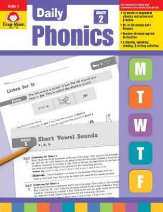 Book Daily Phonics, Grade 2 Joy Evans