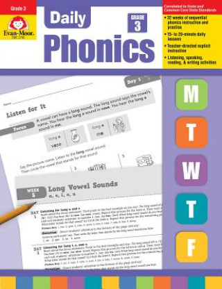 Книга Daily Phonics, Grade 3 Joy Evans