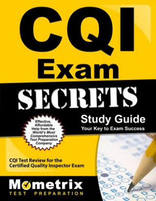 Kniha CQI Exam Secrets, Study Guide: CQI Test Review for the Certified Quality Inspector Exam Mometrix Media