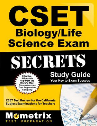 Könyv CSET Biology/Life Science Exam Secrets Study Guide: CSET Test Review for the California Subject Examinations for Teachers Mometrix Media LLC